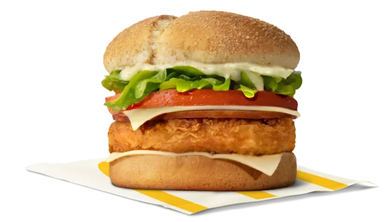 McDonalds Grand Chicken Special burger