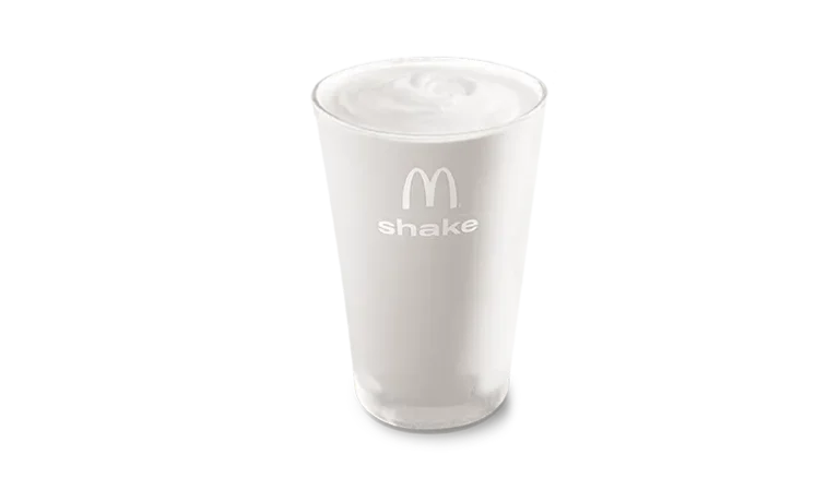 McDonalds Vanilla shake