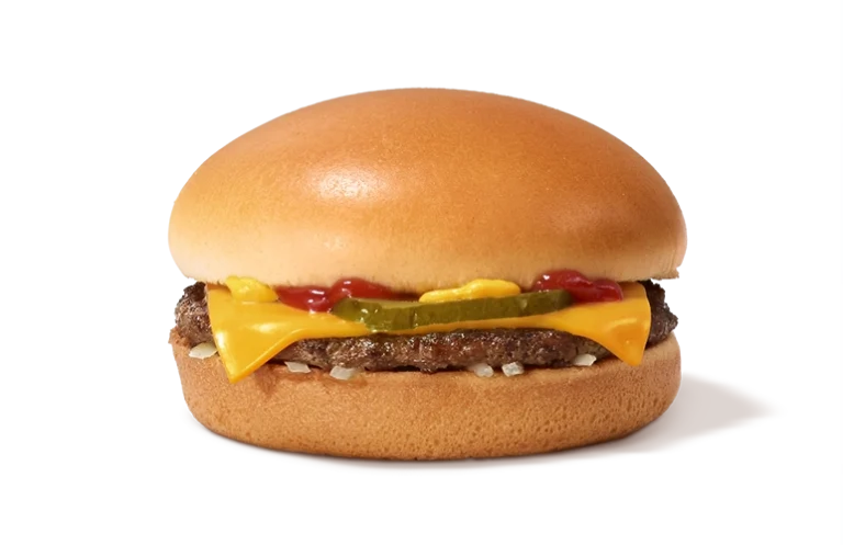 McDonalds cheeseburger