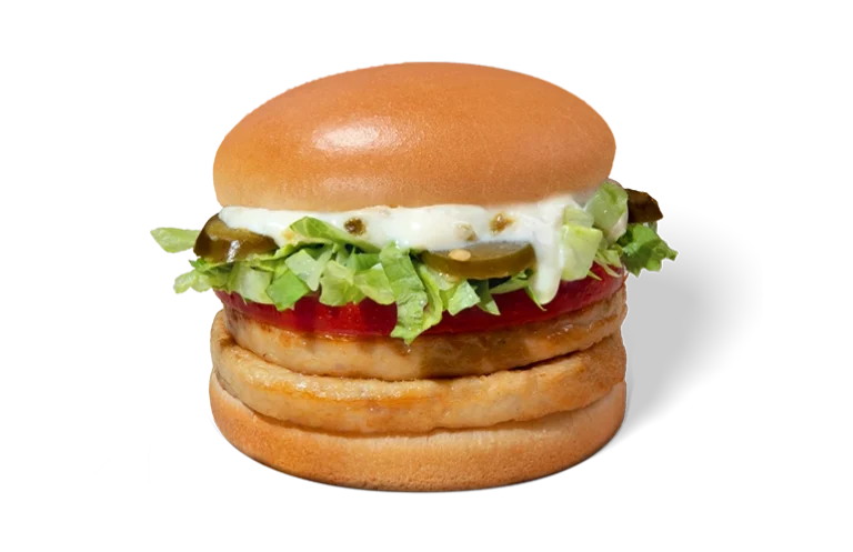 McDonalds Double Jalapeno Chicken burger