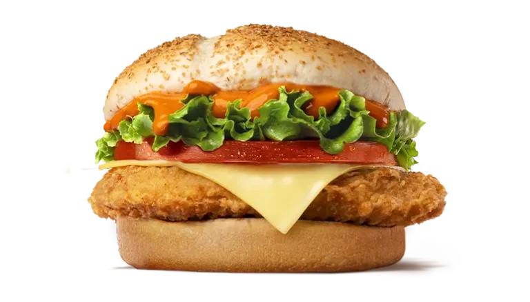 McDonalds Grand Chicken Habanero burger