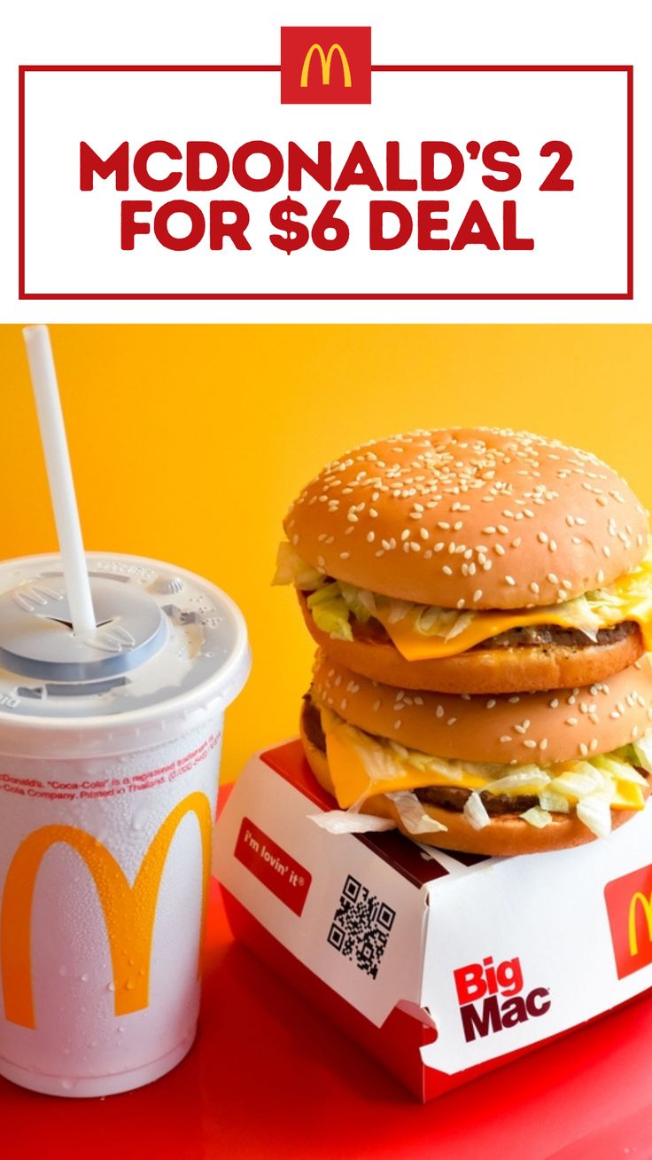  2 for $6 Mix & Match