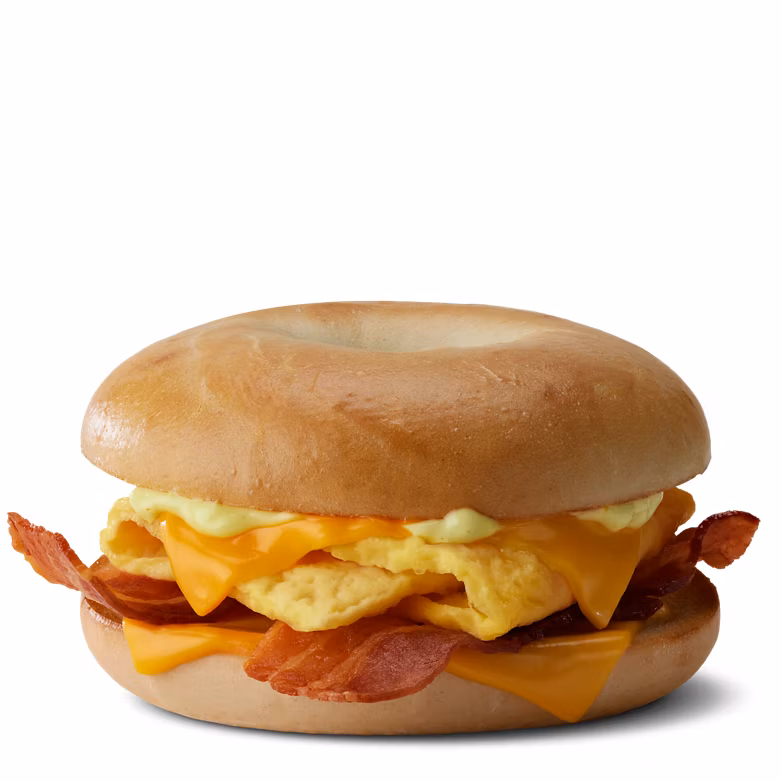 Bacon Egg Cheese Bagel