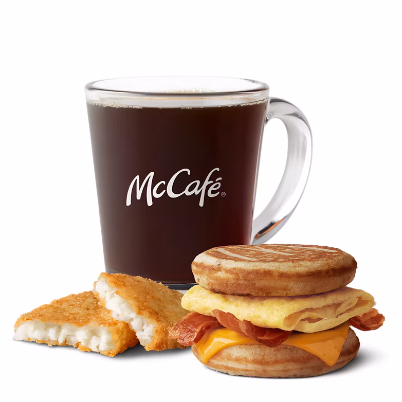 Bacon, Egg & Cheese McGriddles Meal